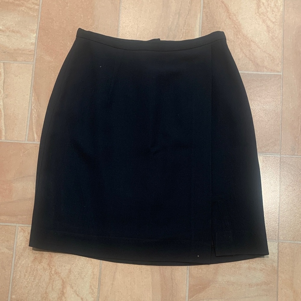 Georgiou Studio Women's Vintage Black Work Business Pencil Skirt